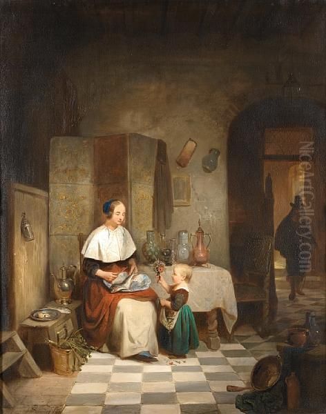 Offering Flowers - view 1