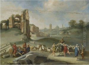 An Arcadian Landscape by Jan Linsen