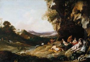 Ninfe Dormienti Dinanzi A Una Grotta