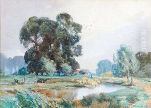 A Somersetshire Common by William Evans Linton