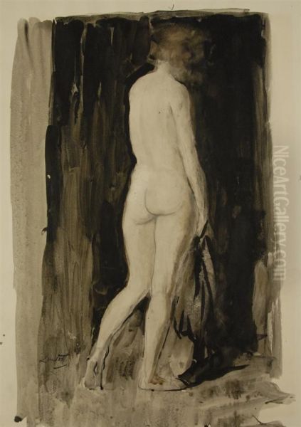 Standing Nude - view 1