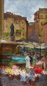 Campo De' Fiori A Roma