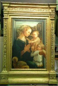 Madonna And Child With Angels