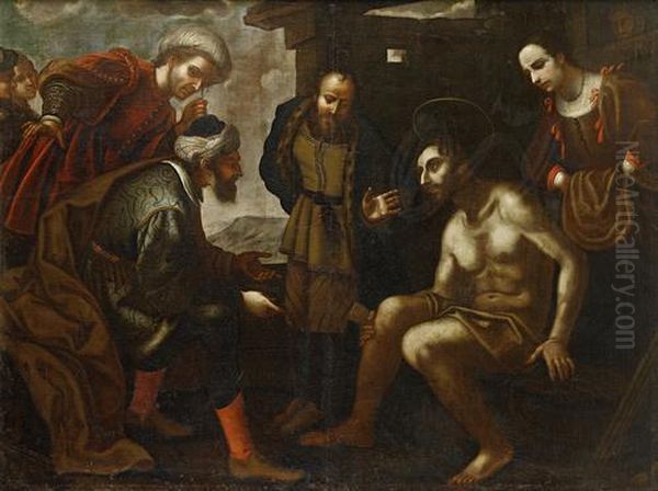Job Comforted By His Friends - view 1