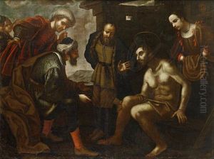 Job Comforted By His Friends