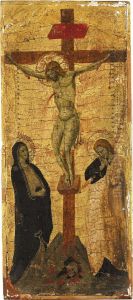 Christ On The Cross With The Virgin And Saint John The Evangelist