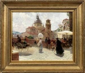 Ansicht Von Verona Mit Blick Auf St. Giorgio