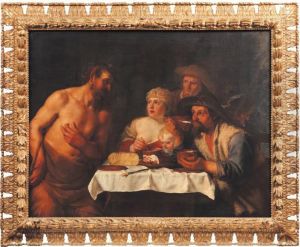 Le Satyre Chez Les Paysans by Johann Liss