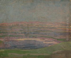 Meer In Lilatonen by Friedrich Lissmann