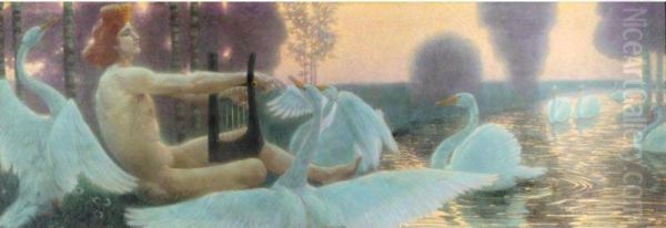 Apollo Und Die Schwane (apollo Charming The Swans) - view 1