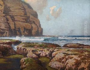Rocky Coastline by William Lister Lister