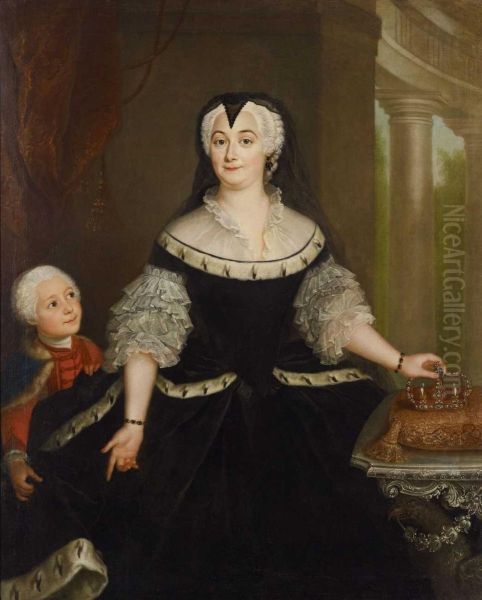 Bildnis Der Herzogin Anna Sophie Charlotte Zu Sachsen-eisenach-jena - view 1