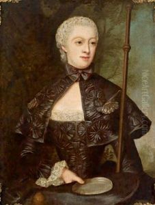 Bildnis Der Grafin Julianewilhelmine Von Bose by Christian Friedrich Liszewski