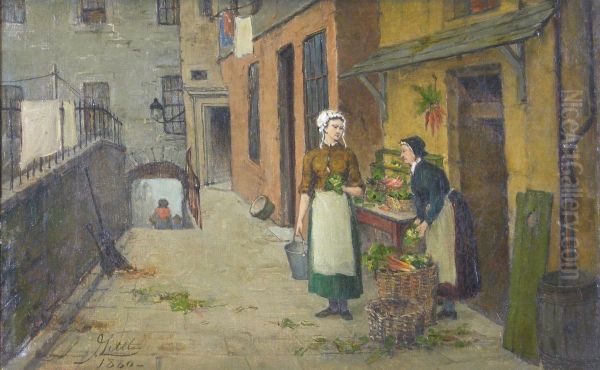 A Vegetable Stall - view 1