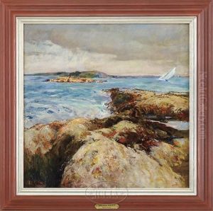 Thesheepscot River, Maine, Green Island Looking To The North