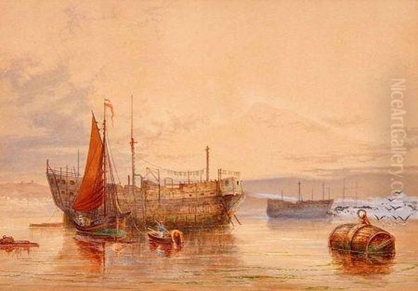 Boats At Anchor - view 1