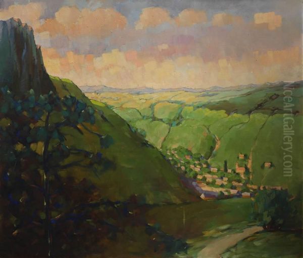 Landscape At Sasca Montana - view 1