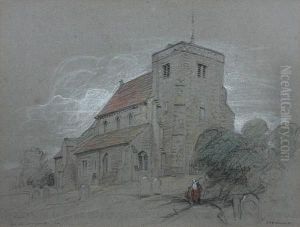 Steyning Church, Sussex by Horace Mann Livens