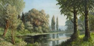 Paysage A L'etang