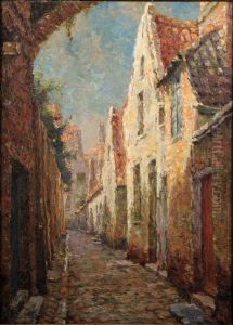 Ruelle Ensoleillee by Marcel Lizen