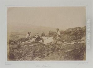 Picnic Party At Goppa by John Dillwyn Llewellyn