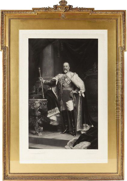 Portrait Of King George V - view 1