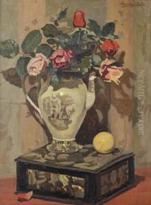 Vaso Con Rose by Llewelyn Lloyd