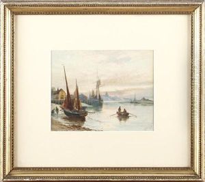 Rye Harbour, Evening by Robert Malcolm Lloyd