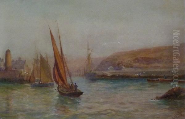 Fishing Boats Returning To Harbour - view 1
