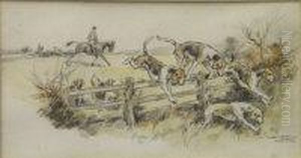 Hounds Running - view 1