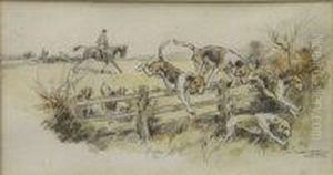 Hounds Running by Thomas Ivester Lloyd