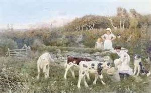 Feeding The Cows