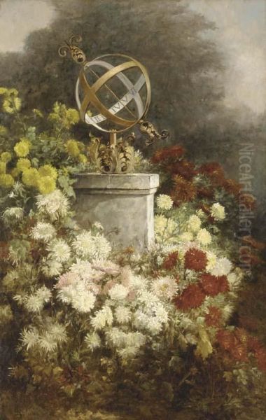 Astrolobe With Chrysanthemums - view 1