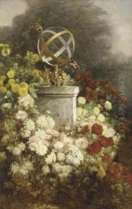 Astrolobe With Chrysanthemums by Clara Lobedan