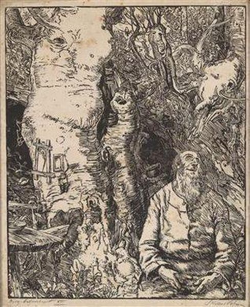 The Old Hermit - view 1