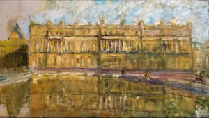 Versailles, Le Grand Parterre Et Le Chteau by Maurice Lobre