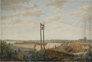 The Rebuilding Of The Horn-work Of Antwerp, Ieper by W Lobrij