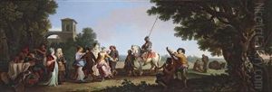Don Quixote And Sancho Panza At Comacho""""s Wedding