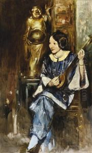 Ritratto Di Fu Ku Ko (portrait Of Fu Ku Ko) by Romualdo Locatelli