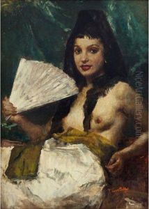 La Madrilena (the Lady From Madrid) by Romualdo Locatelli