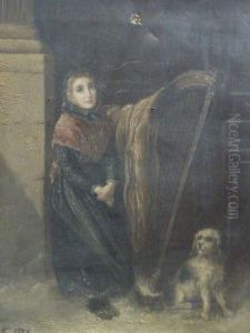 Harpiste Au Chien by Loch
