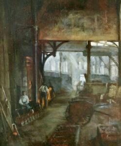 Eisenhuttenwerk by Bonifaz Locher