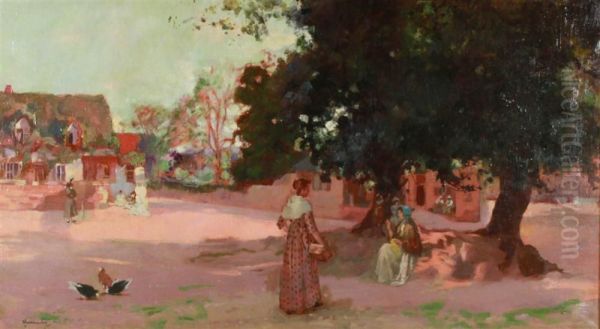 Where All The Village Congregate - view 1