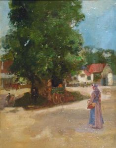 The Village Square by John Lochhead