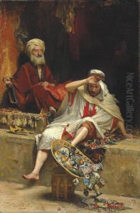 Alnaschar's Fortune, Arabian Nights by William Ewart Lockhart