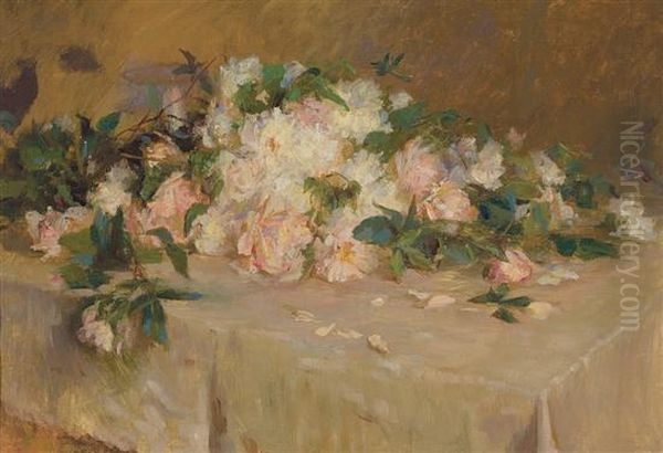 Roses On A Tabletop - view 1