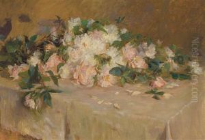 Roses On A Tabletop by Wilton Lockwood