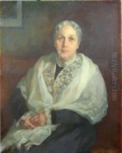 Portrait Of A Woman by Wilton Lockwood