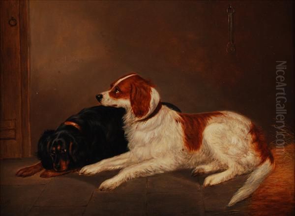 Spaniels In A Stable - view 1