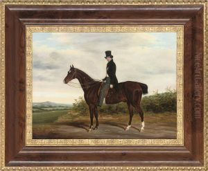 A Gentleman On A Bay Hunter by James Loder